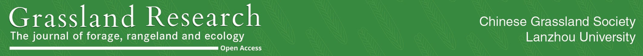 International Forum on Grassland Research: Contribution to food security & global change